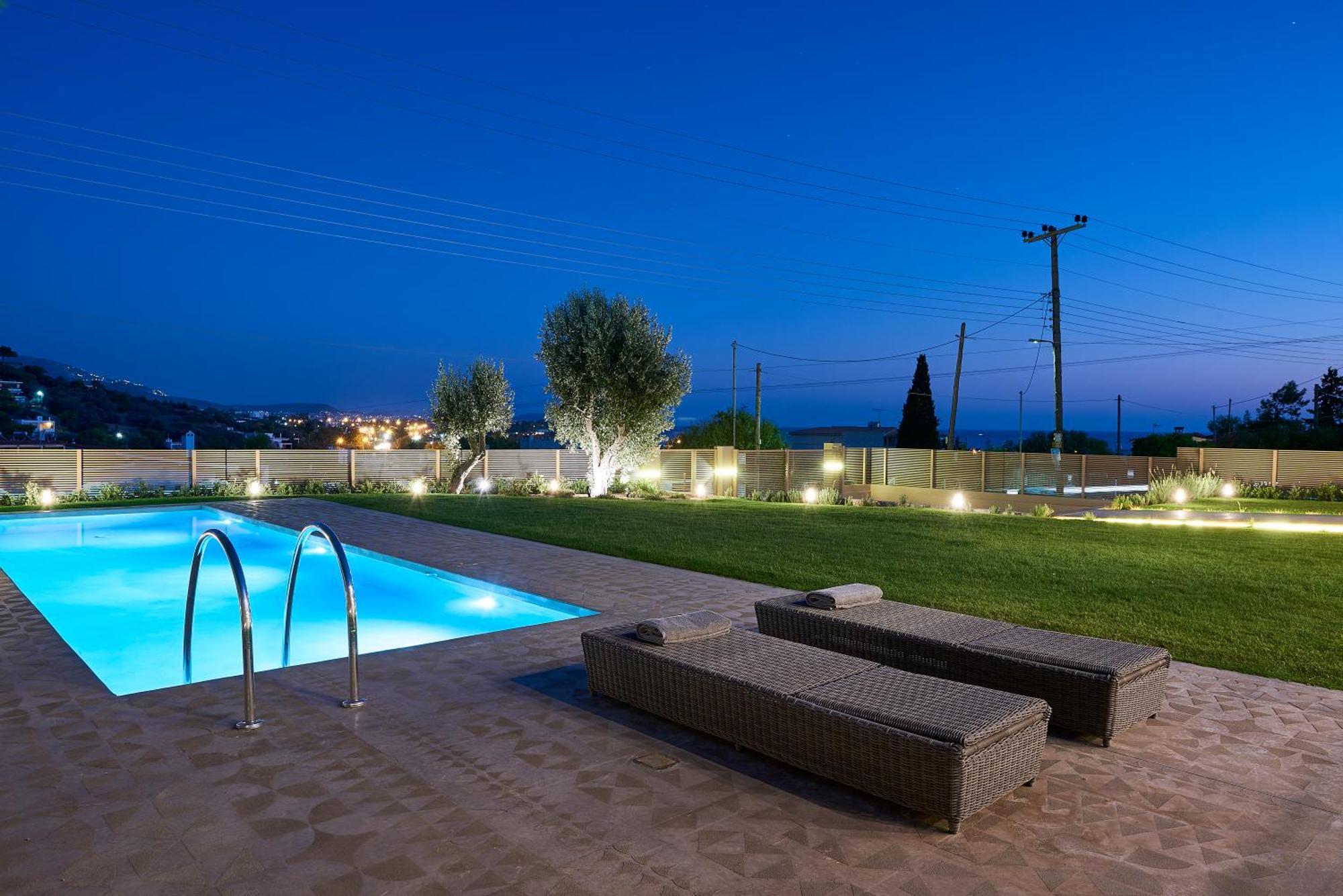 Elaia Luxury Suites Lagonisi Esterno foto